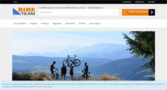 Desktop Screenshot of biketeam.pl
